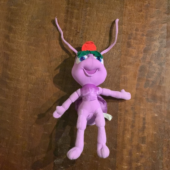 VTG Mattel Disney/Pixar A Bug’s Life 🐜 🐛 🐞 Princess Dot Ant Character Plush - Picture 6 of 8